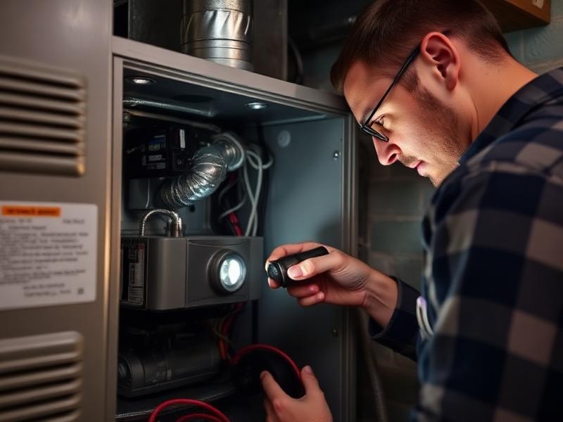 New furnace replacement installation in Toledo OH